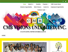Tablet Screenshot of cmbvisions.org
